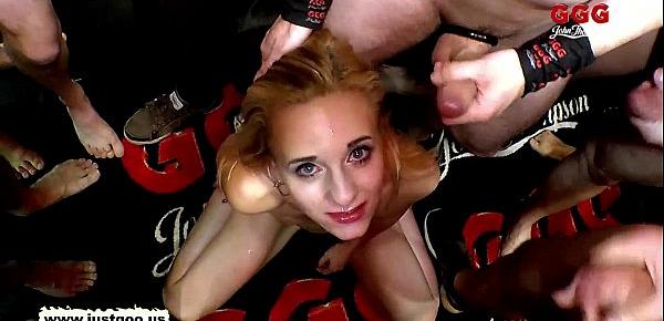  Ashlee Cox the blonde cum addict - German Goo Girls